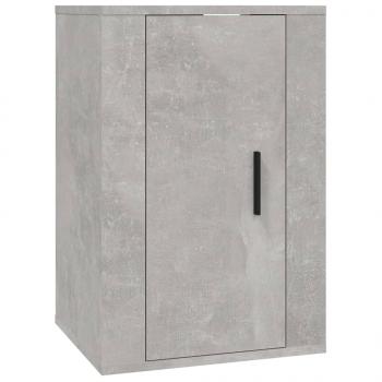 TV-Wandschrank Betongrau 40x34,5x60 cm