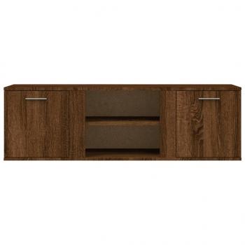 TV-Schrank Braun Eichen-Optik 120x34x37 cm Holzwerkstoff