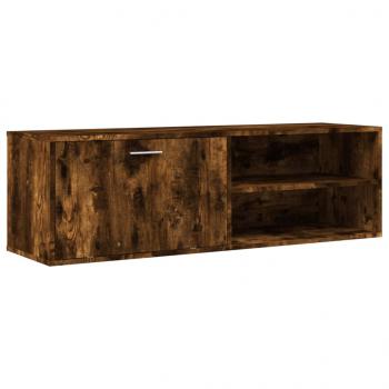 TV-Schrank Räuchereiche 120x34x37 cm Holzwerkstoff