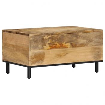 Couchtisch 80x50x40 cm Massivholz Mango