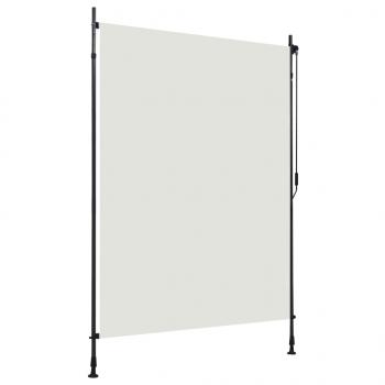 ARDEBO.de - Außenrollo 150 x 270 cm Creme