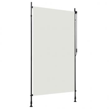 ARDEBO.de - Außenrollo 120 x 270 cm Creme