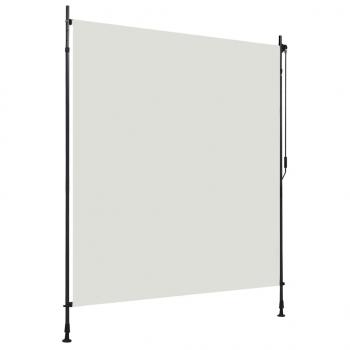 ARDEBO.de - Außenrollo 200 x 270 cm Creme