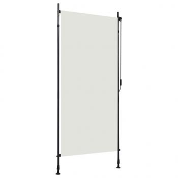 ARDEBO.de - Außenrollo 100 x 270 cm Creme