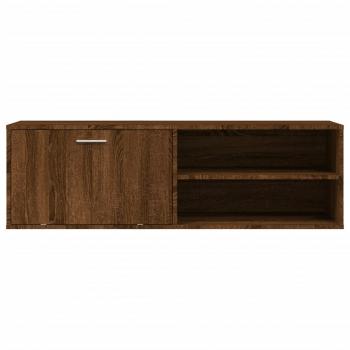 TV-Schrank Braun Eichen-Optik 120x34x37 cm Holzwerkstoff