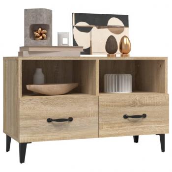 TV-Schrank Sonoma-Eiche 80x36x50 cm Holzwerkstoff