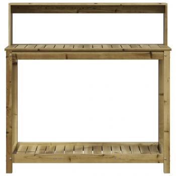 Pflanztisch Ablagen 108x50x109,5 cm Imprägniertes Kiefernholz