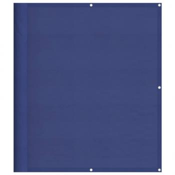 Balkon-Sichtschutz Blau 120x800 cm 100 % Polyester-Oxford