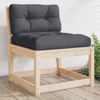 ARDEBO.de - Gartensofa mit Kissen Massivholz Kiefer