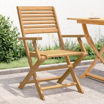 ARDEBO.de - Gartenstühle 4 Stk. Klappbar 54,5x61,5x86,5cm Massivholz Akazie