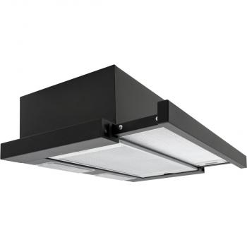 Amica FH 664 620 S EEK: A Flachschimhaube, 60 cm breit, Abluft-/Umluftbetrieb, LED, 410 m³/h, edelstahl