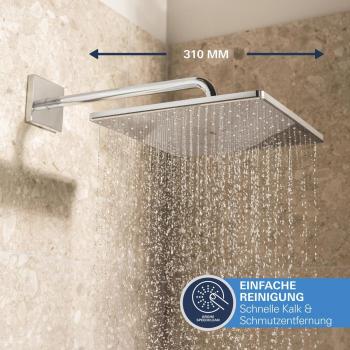 GROHE Precision Smartcontrol Duschsystem, Quickfix, Unterputz, mit Vitalio Rain Mono 310 Cube, chrom (34876000)