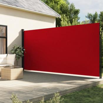 ARDEBO.de - Seitenmarkise Ausziehbar Rot 220x600 cm