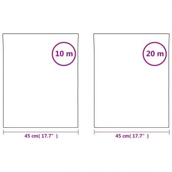 Fensterfolien 3 Stk. Statisch Matt Schwarz PVC