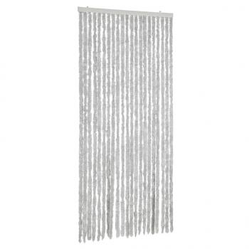 ARDEBO.de - Fliegenvorhang Grau 100x200 cm Chenille