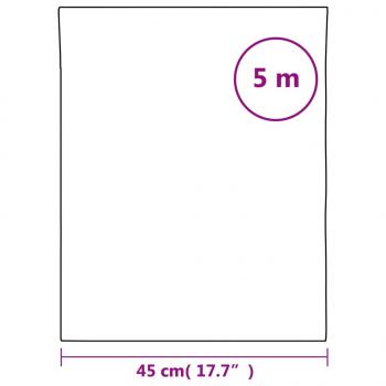 Fensterfolien 4 Stk. Matt Bambus-Muster PVC