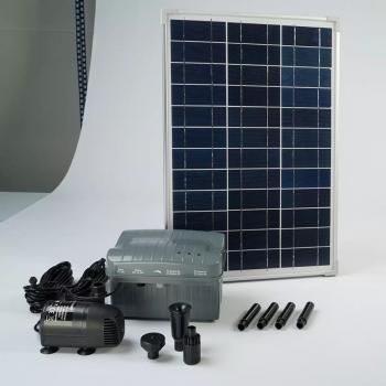 Ubbink SolarMax 1000 mit Solarmodul, Pumpe und Batterie 1351182