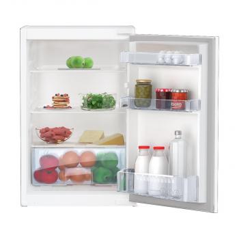 Beko B1804FN Einbaukühlschrank ohne Gefrierfach, Nischenhöhe 87 cm, 126 L, Festtürtechnik, LED Licht, weiß