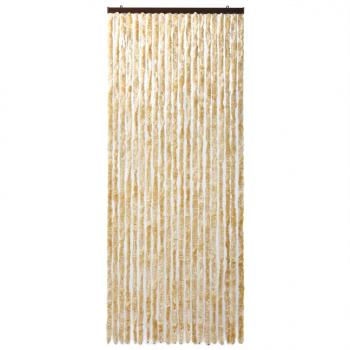 Fliegenvorhang Beige 100x200 cm Chenille