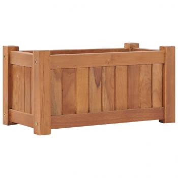 ARDEBO.de - Hochbeet 50x25x25 cm Massivholz Teak