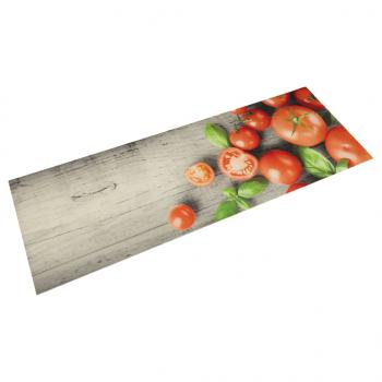 ARDEBO.de - Küchenteppich Waschbar Tomaten 45x150 cm Samt