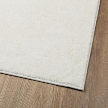 Teppich OVIEDO Kurzflor Creme 120x120 cm