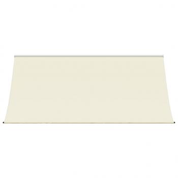 Markise Einziehbar Creme 300x150 cm Stoff und Stahl