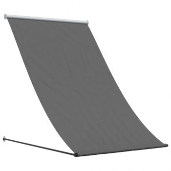 ARDEBO.de - Markise Einziehbar Anthrazit 100x150 cm Stoff und Stahl