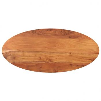 ARDEBO.de - Tischplatte 100x40x3,8 cm Oval Massivholz Akazie