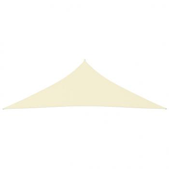 Sonnensegel Oxford-Gewebe Dreieckig 3x3x4,24 m Creme