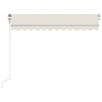 Automatische Markise mit LED & Windsensor 300x250 cm Creme