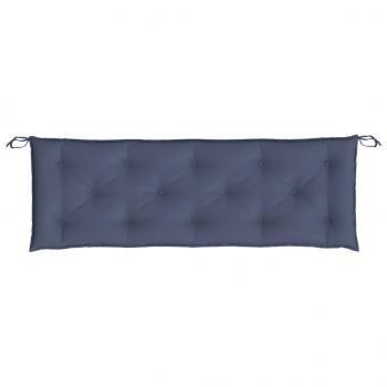 Gartenbank-Auflage Marineblau 150x50x7 cm Oxford-Gewebe