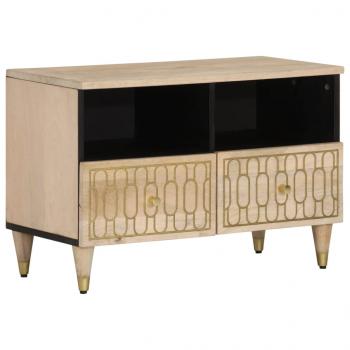 ARDEBO.de - TV-Schrank 70x33x46 cm Massivholz Mango