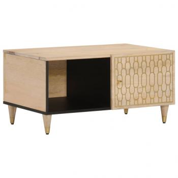 ARDEBO.de - Couchtisch 80x50x40 cm Massivholz Mango