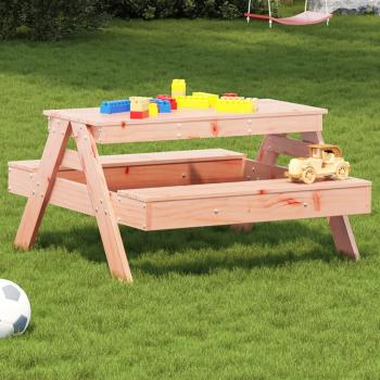 ARDEBO.de - Picknicktisch für Kinder 88x97x52 cm Massivholz Douglasie