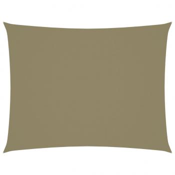 Sonnensegel Oxford-Gewebe Rechteckig 2x3 m Beige