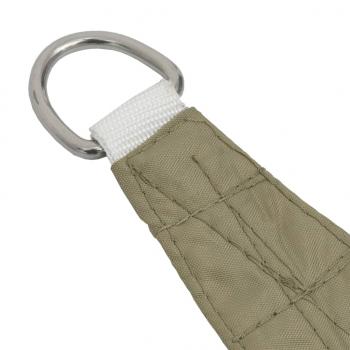 Sonnensegel Oxford-Gewebe Rechteckig 2,5x4,5 m Beige