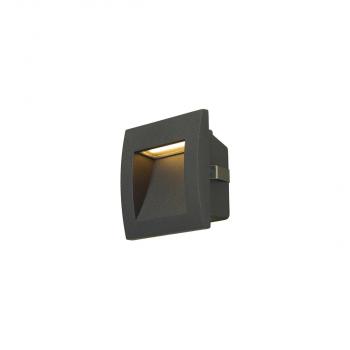 ARDEBO.de SLV DOWNUNDER OUT S Wandeinbauleuchte, LED, 3000K, anthrazit (233605)