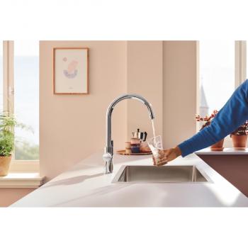 Grohe Blue Pure Start Starter Set mit Ultrasafe Filter, C- Auslauf, chrom (30594000)