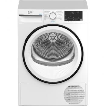 ARDEBO.de Beko B3T41230 A++ 7kg Wärmepumpentrockner, 60 cm breit, 15 Programme, Steam Cure, Innenbeleuchtung, OptiSense, Kindersicherung, weiß