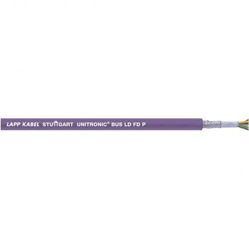 ARDEBO.de Lapp UNITRONIC BUS LD FD P 1x2x0,25 Busleitung, 1x2x0,25 m², PUR, violett, 100m (2170213/100)