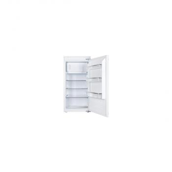 Amica EKSS 361 215 Einbaukühlschrank mit Gefrierfach, Nischenhöhe 102 cm, 140 L, Schlepptürtechnik, LED Beleuchtung, weiß