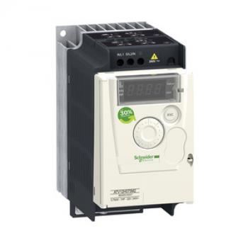 Schneider Electric ATV12H075M2 Frequenzumrichter ATV12, 0,75kW, 1HP, 200-240V, 1-ph., m. Kühlkörper