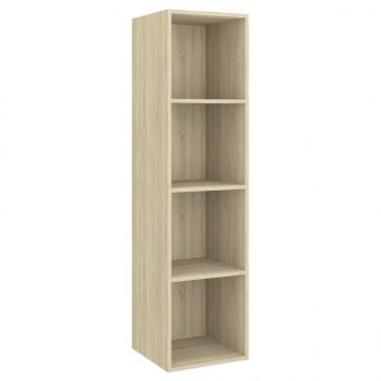 4-tlg. TV-Schrank-Set Sonoma-Eiche Holzwerkstoff