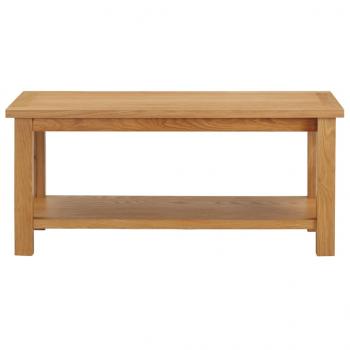 ARDEBO.de - Couchtisch 90 x 45 x 40 cm Eiche Massivholz