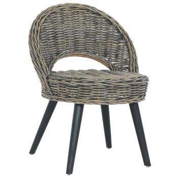 ARDEBO.de - Sessel Kubu-Rattan Schwarz