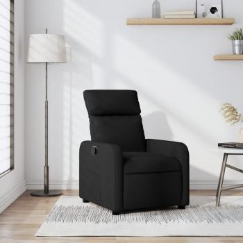 ARDEBO.de - Relaxsessel Schwarz Stoff