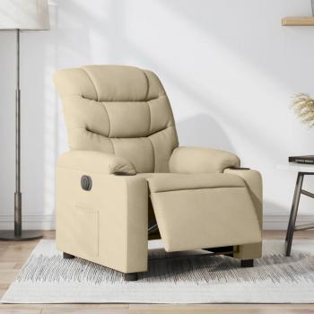 ARDEBO.de - Relaxsessel Elektrisch Creme Stoff