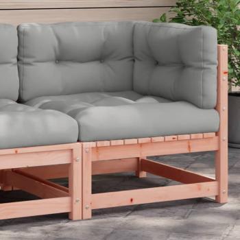 ARDEBO.de - Garten-Ecksofa mit Kissen Massivholz Douglasie