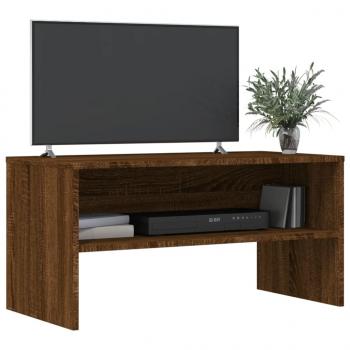 TV-Schrank Braun Eiche-Optik 80x40x40 cm Holzwerkstoff